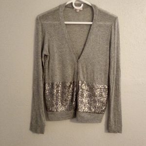Cárdigan with sequins